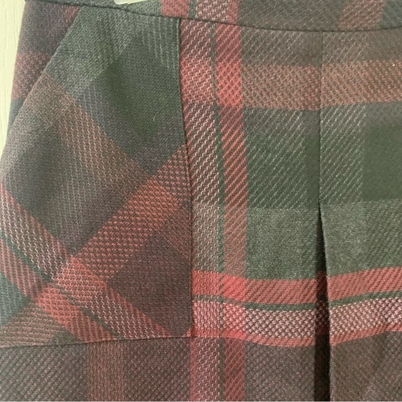 Le Chateau Clueless Mini Skirt Black Purple Plaid Y2K Academia Women’s Small - Picture 3 of 11